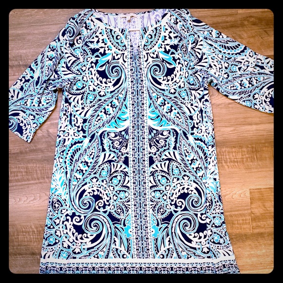 Haani Dresses & Skirts - Blue teal shift sun dress plus size Haani Dresses & Skirts - Blue teal shift sun dress plus size